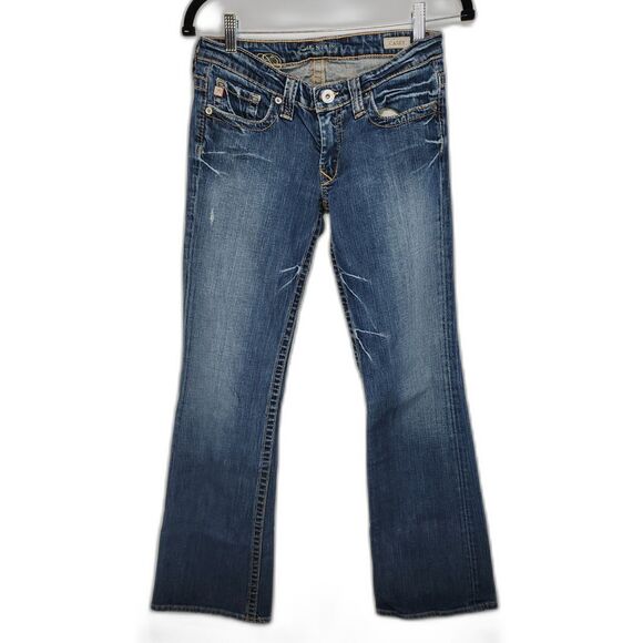 Big Star Casey Boot Cut Jeans size 27L - Picture 1 of 5